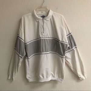 Vintage Green Line International pull over quarter zip sweatshirt XL